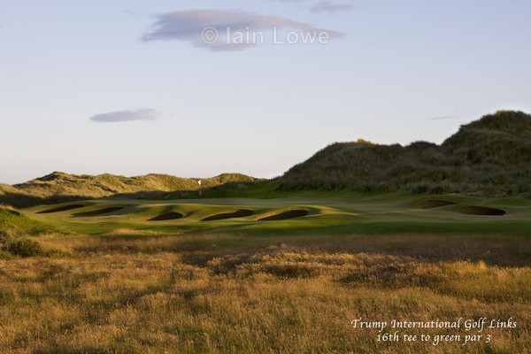 Trump GC 16th Tee to Green - Trump International Golf Links Aberdeen