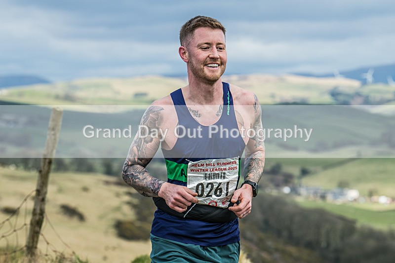 Helm Hill -384 - Kendal Winter League Helm Hill Fell Races (Under 13/15/17 & Seniors) Sunday 16th March 2025