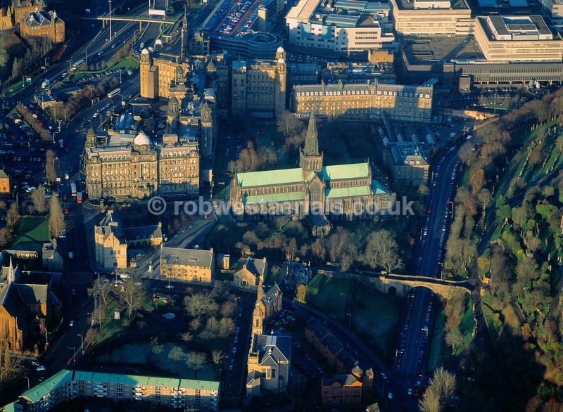 aerial pictures of Scottish cities towns monuments tourist attractions of Scotland
