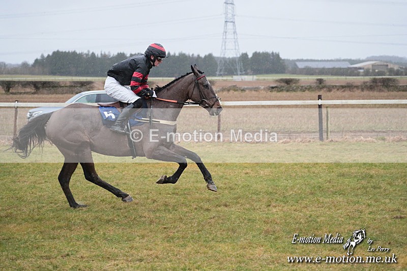 PtP 260125 84 - Cocklebarrow Point-to-Point racing with the Heythrop Hunt 26/01/25