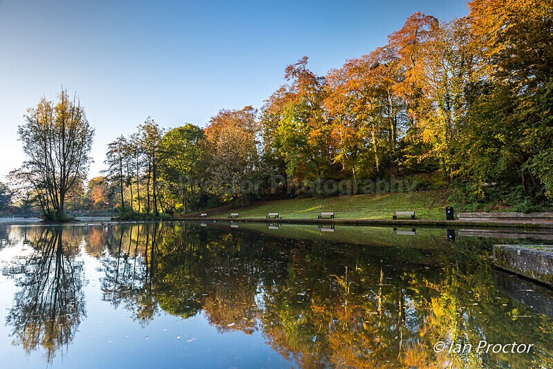 Autumn Reflections at Duncan's Dam - Autumn