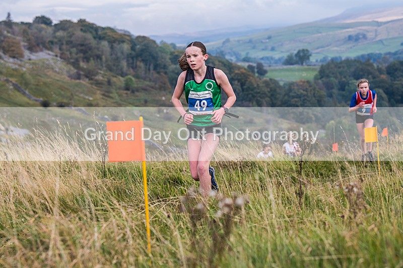 Year 7-230 - The English Schools Fell Running Championship Giggleswick Year 7 Sunday 6th October 2024