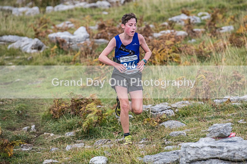 Year 10-11-201 - The English Schools Fell Running Championship Giggleswick Year 10-11 Sunday 6th October 2024