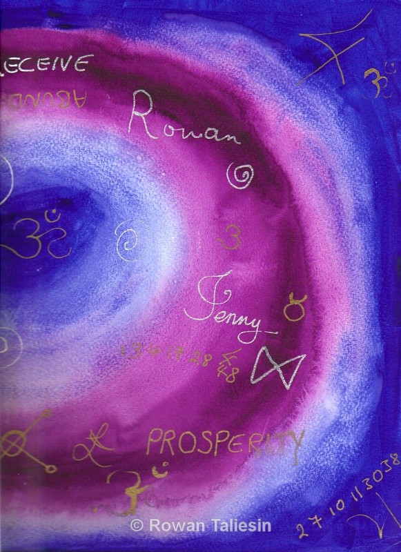 Treasure Map   © Rowan Taliesin 2001 - MY JOURNEY AS AN ARTIST