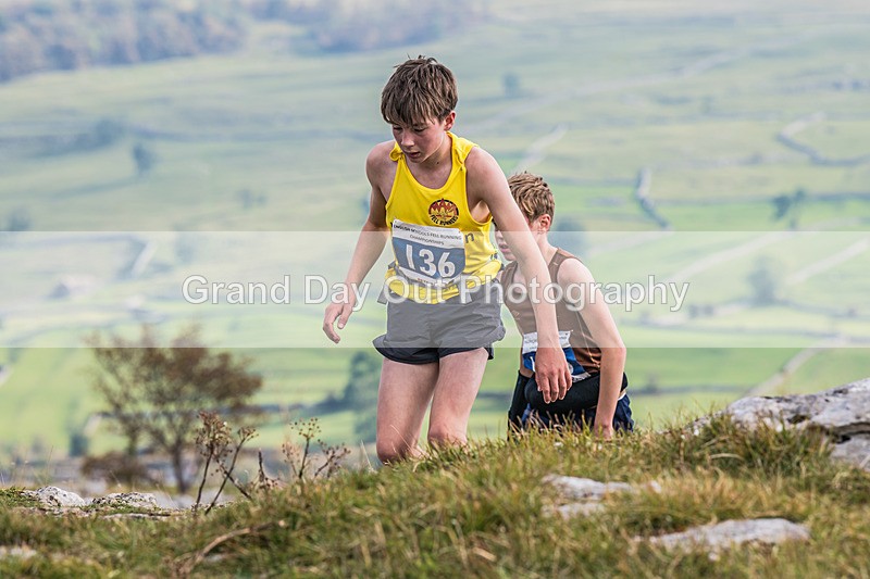 Year 8-9-75 - The English Schools Fell Running Championship Giggleswick Year 8-9 Sunday 6th October 2024
