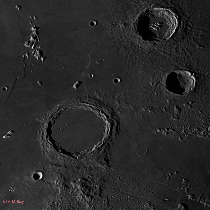 Archimedes, Aristillus and Autolycus. - Moon: North Region