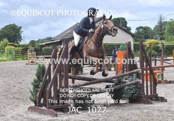 JAC_1077 - CLASS 7 BHS Scotland Riding Club Style Jumping (0.85m)