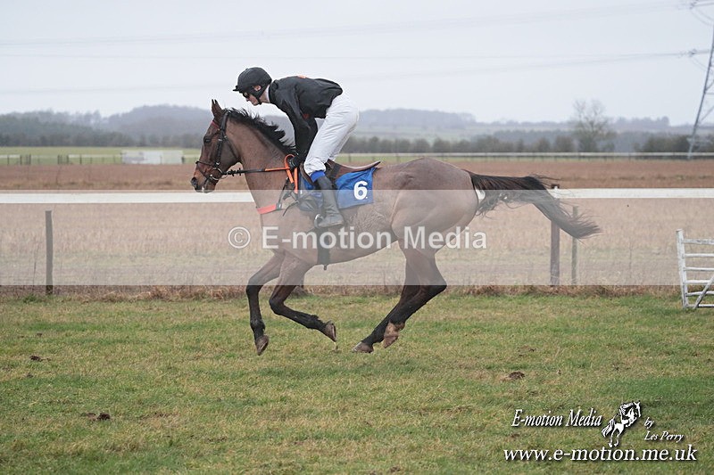 PtP 260125 503 - Cocklebarrow Point-to-Point racing with the Heythrop Hunt 26/01/25