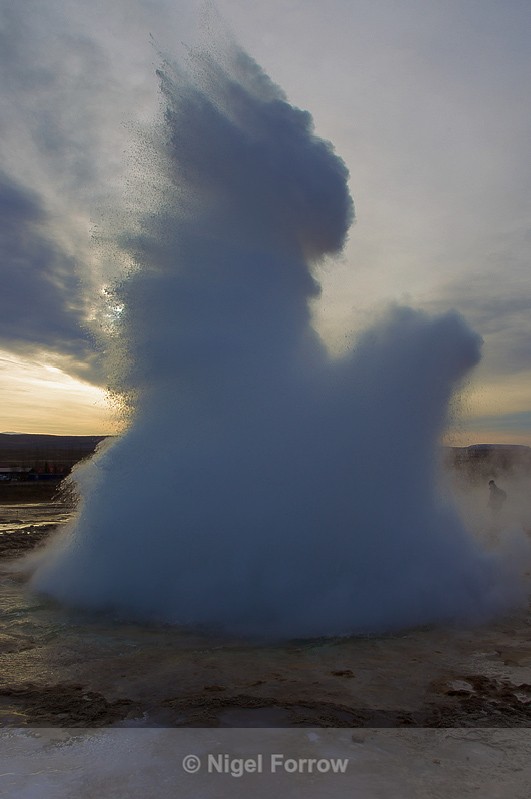 Strokkur erupts - Iceland