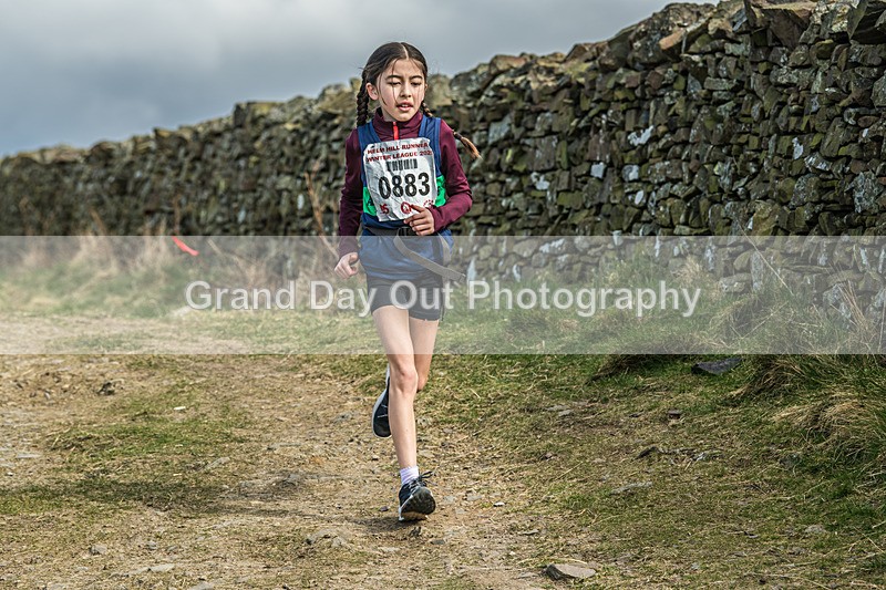 Helm Hill -217 - Kendal Winter League Helm Hill Fell Races (Under 13/15/17 & Seniors) Sunday 16th March 2025