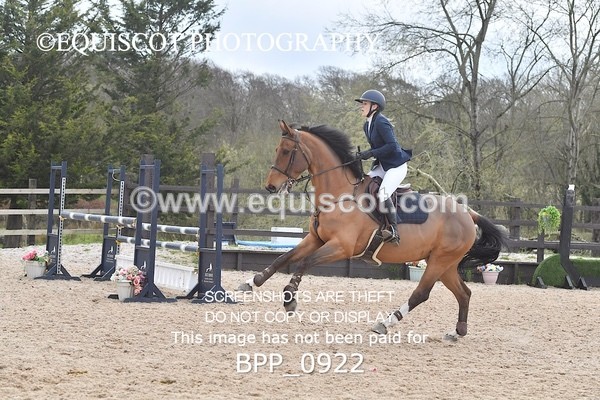BPP_0922 - CLASS 6 Senior Newcomers/ 1.10m Open