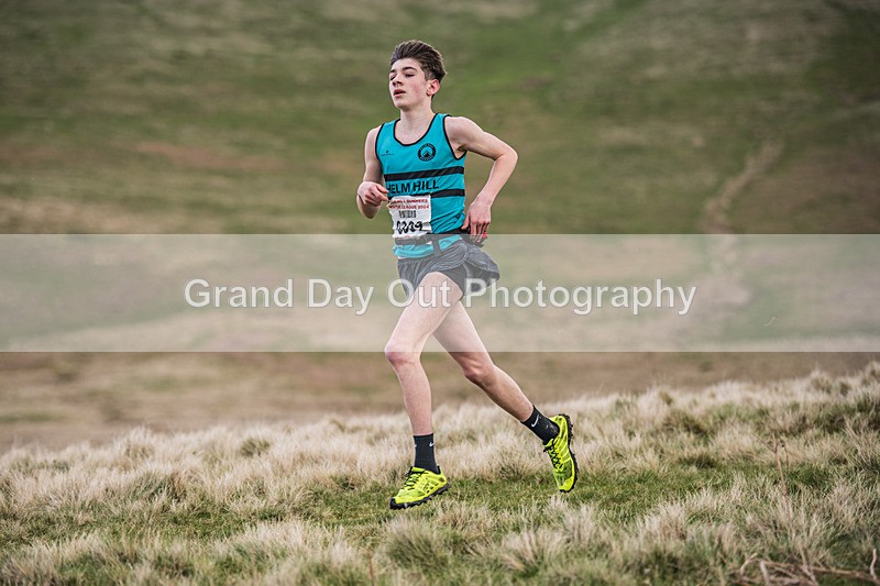 Arant Haw Juniors-203 - Kendal Winter League Arant Haw (Junior Races) Sunday 14th April 2024