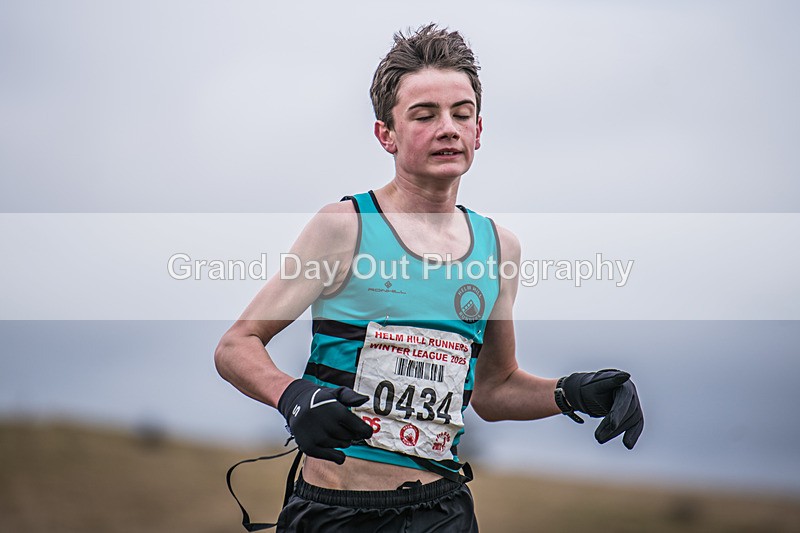 Cunswick U15  U17-138 - Kendal Winter League Cunswick Scar Junior Under 15 & 17 Fell Races Sunday 26th January 2025