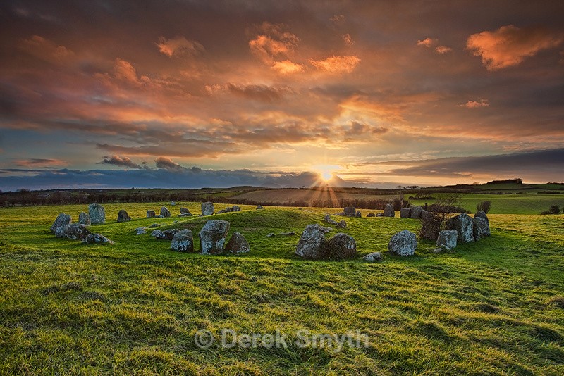 Ancient Ireland The Ballynoe Stone Circle in County Down