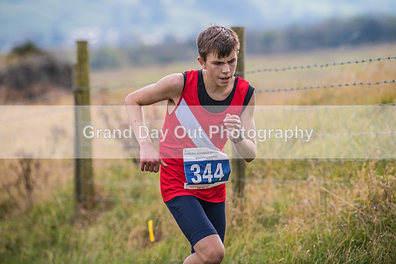 Year 12-13-58 - The English Schools Fell Running Championship Giggleswick Year 12-13 Sunday 6th October 2024