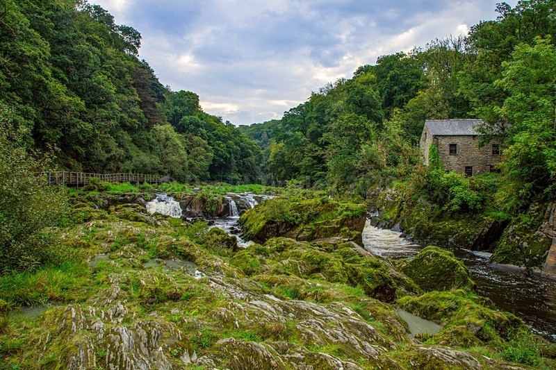 Cenath Waterfalls - Mid Wales