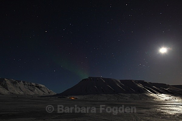 Adventdalen 9451 - Polar night