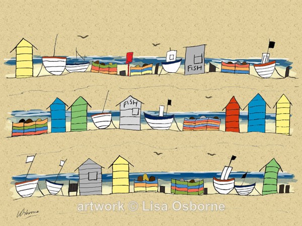 Beach Huts and Boats