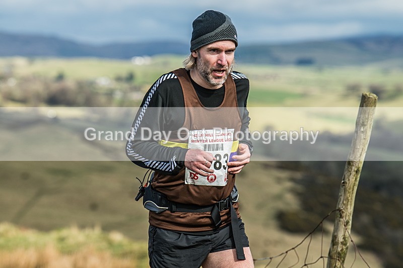 Helm Hill -533 - Kendal Winter League Helm Hill Fell Races (Under 13/15/17 & Seniors) Sunday 16th March 2025