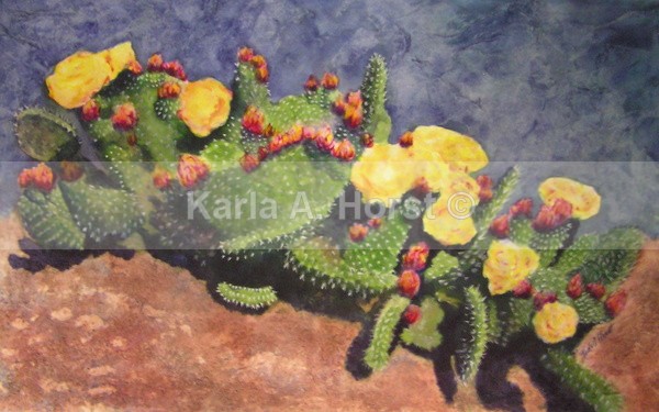 Colorado Prickly Pears - Original Art