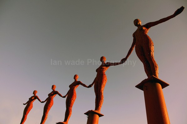 Sculpture Portishead Marina _001 - Somerset landscape Photography