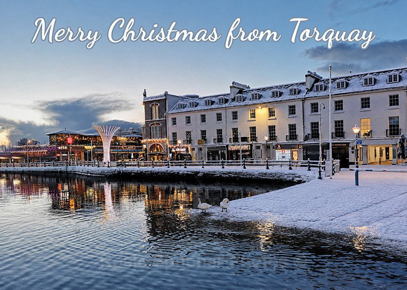 XM083 NEW 2026 - Xmas - Torquay - XMAS CARDS Torquay St Marychurch, Babbacombe and Cockington
