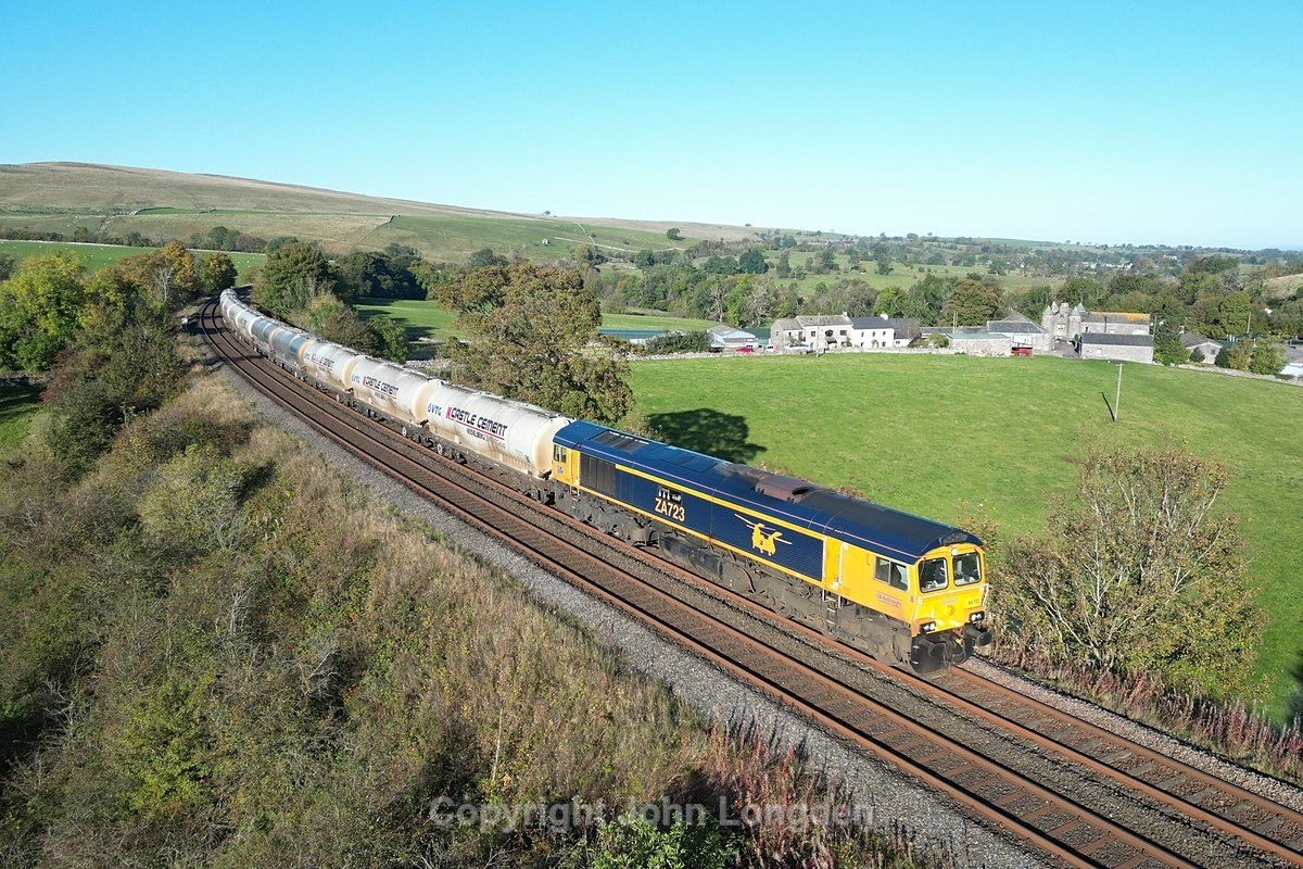 JL - 14.10.24 66723 4N00 Carlisle Yard - Clitheroe, Smardale - Latest shots
