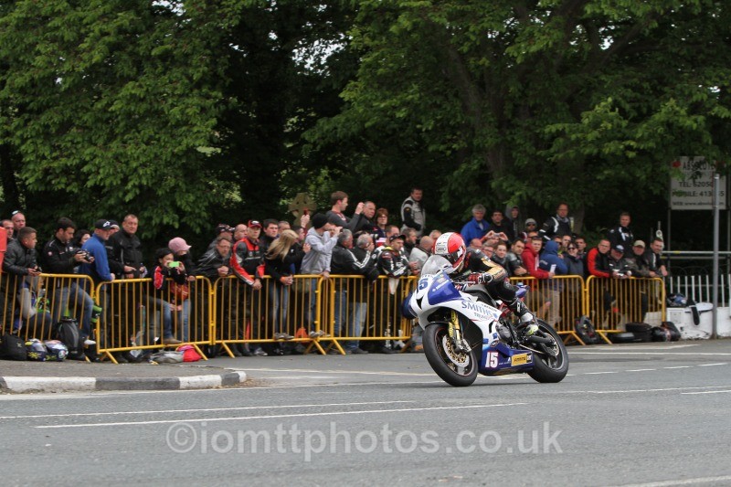 Michael Rutter Triumph / Smiths Triumph - Monster Energy Supersport Race 2