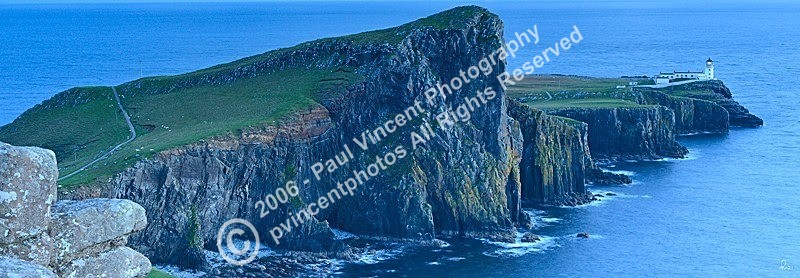 Dusk at Neist Point - Pan - Isle of Skye