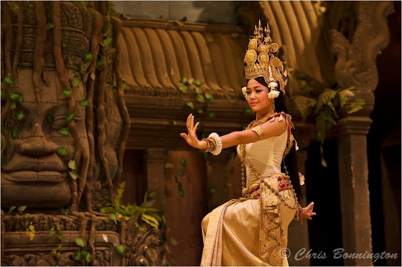 Traditional Cambodian Dancer - People