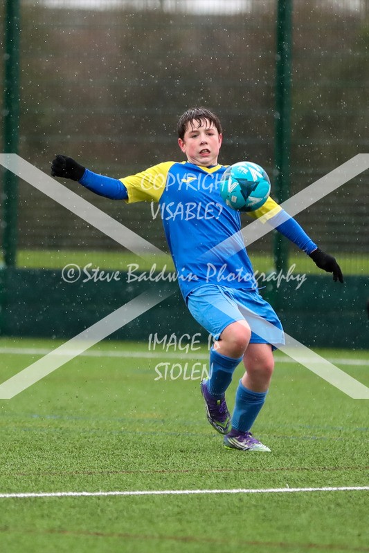 1DX20487 - 2026-02-15 FC Abbey Meads U13 Purple V Royal Wootton Bassett Town Youth U13 Yellow