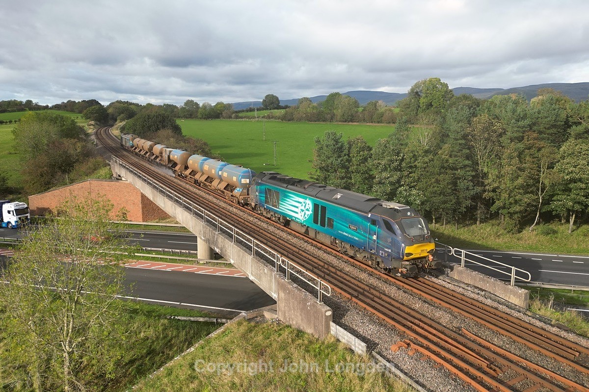 JL - 15.10.23 68018 68022 3J11 Carlisle - Carlisle, Appleby - Appleby north