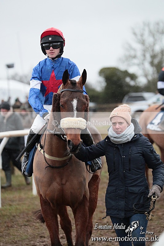 PtP 260125 841 - Cocklebarrow Point-to-Point racing with the Heythrop Hunt 26/01/25
