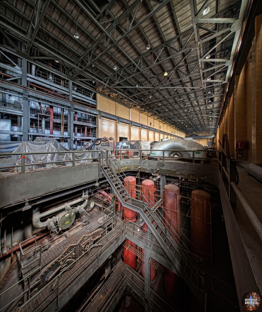Frank R. Phillips Power Station (South Heights, PA) | Turbine Hall - Frank R. Phillips Power Station