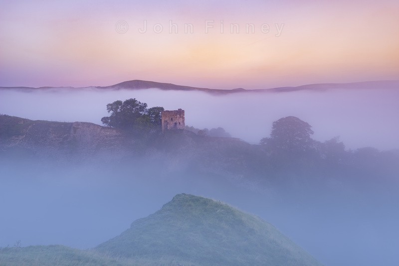Peveril Castle Dawn, - Peak District & surrounding area