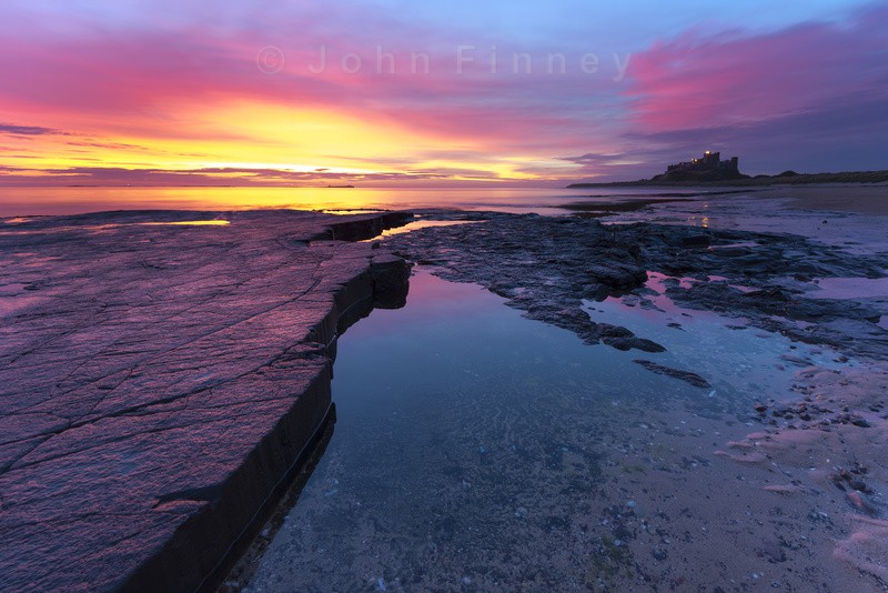 Bamburgh sunrise - Northumberland