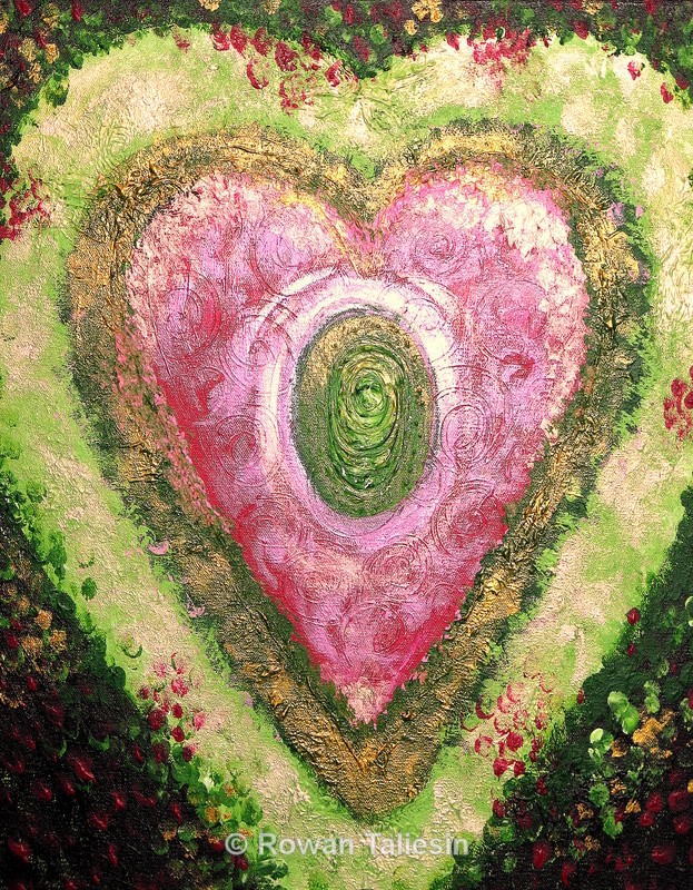 Summer Heart  © Rowan Taliesin 2010 - MY JOURNEY AS AN ARTIST