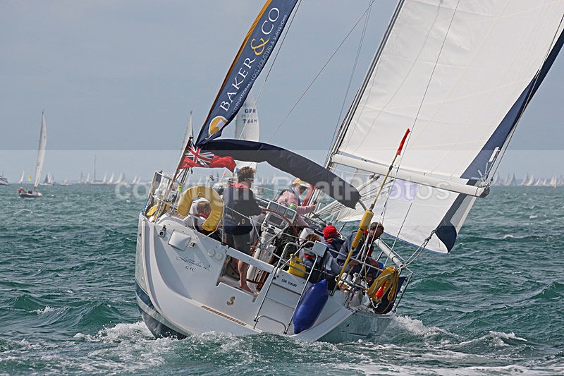 150627 LATITUDES 2 GBR8952T - OCEANIS373 WT7A0234_A - ROUND THE ISLAND RACE - SATURDAY 27th JUNE 2015