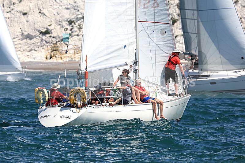 190629 PROSPERO OF HAMBLE GBR4589R 1Y3A0303 - ROUND THE ISLAND RACE 2019