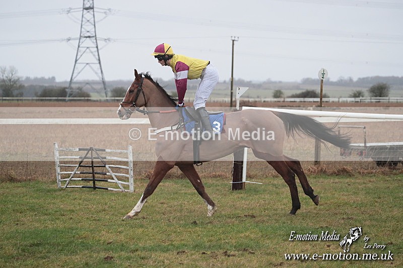 PtP 260125 467 - Cocklebarrow Point-to-Point racing with the Heythrop Hunt 26/01/25