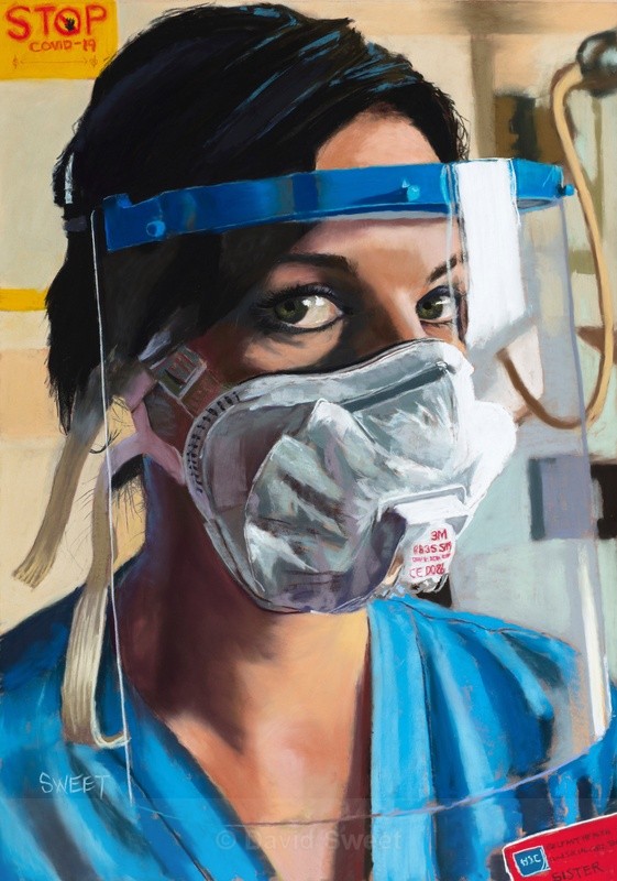 Covid Warrior 2 - Paintings