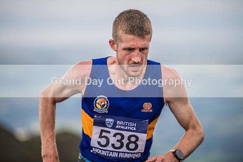 Uphill Only-135 - British Athletics Off Road Running Championships Senior Uphill Only Trial - Skiddaw Friday 15th Augu