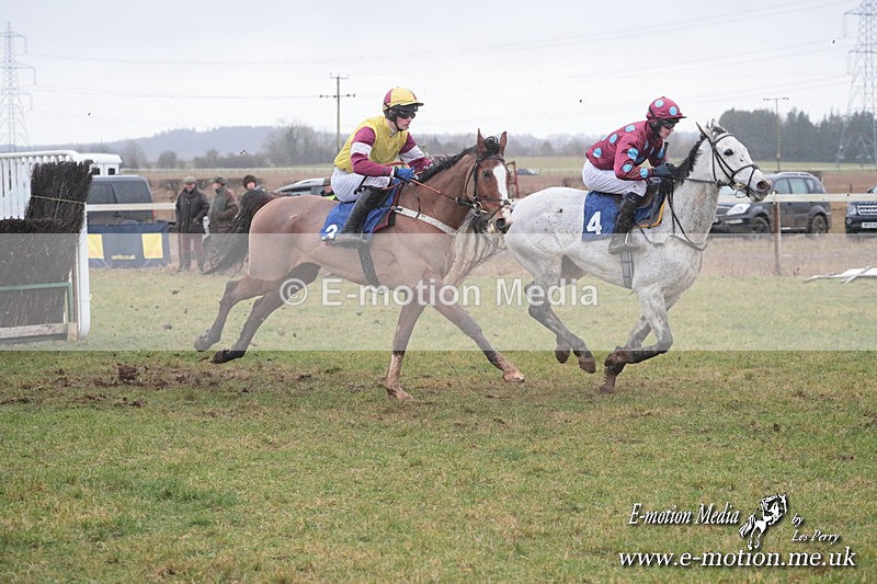 PtP 260125 572 - Cocklebarrow Point-to-Point racing with the Heythrop Hunt 26/01/25