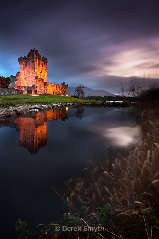 Ross Castle In Evening Light - Killarney National Park
