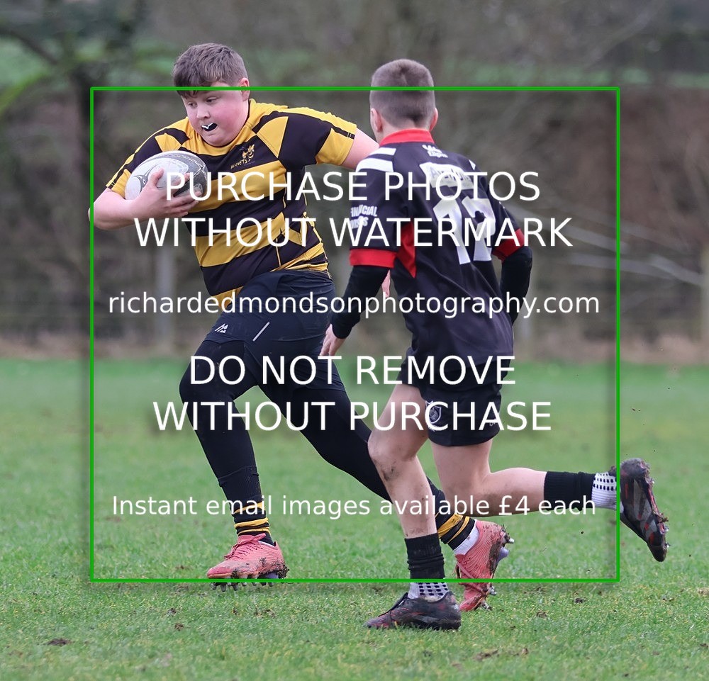 533A0309 - Kendal Rugby Under 13's vs Workington Zebra Under 13's (22/2/26)