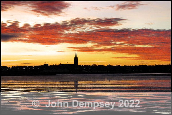 A Glorious Winter Sunrise - Montrose Basin