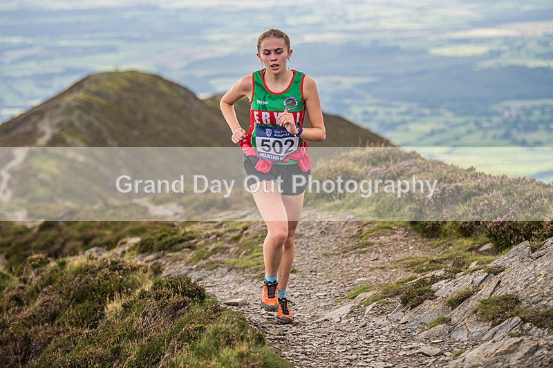 Uphill Only-316 - British Athletics Off Road Running Championships Senior Uphill Only Trial - Skiddaw Friday 15th Augu