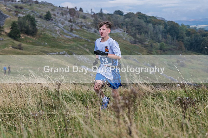 Year 7-85 - The English Schools Fell Running Championship Giggleswick Year 7 Sunday 6th October 2024