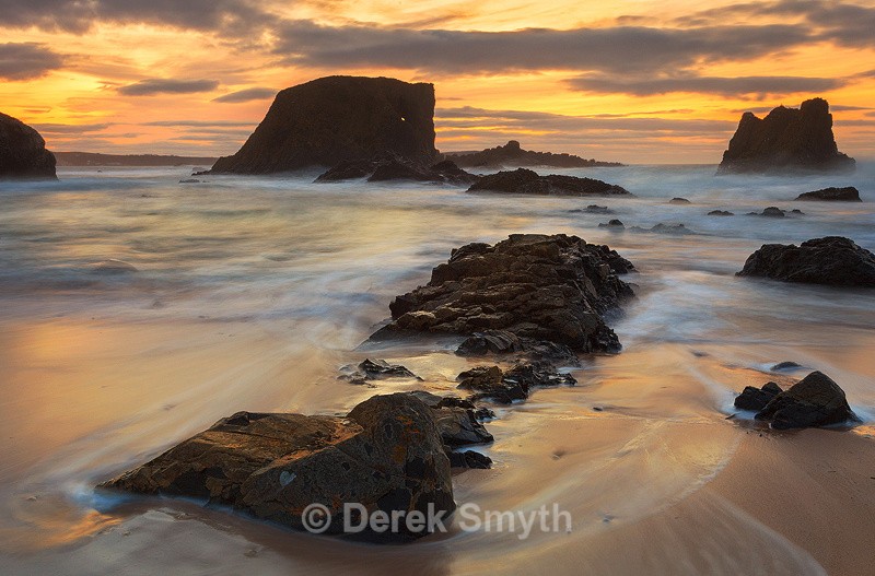 Sunset at Elephant Rock Ballintoy