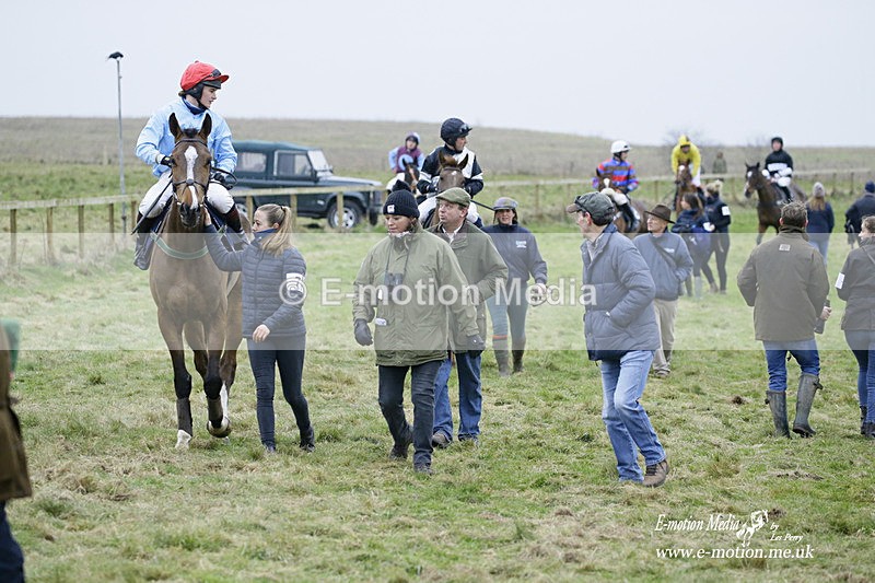 PtP 220122 751 - Royal Artillery Hunt Point-to-Point  - Larkhill Racecourse 22/01/22